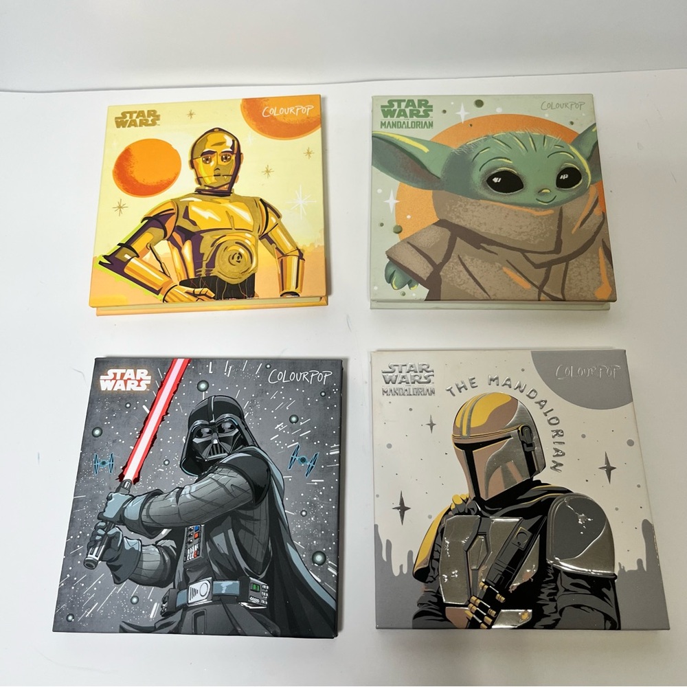 New Colourpop Star Wars eyeshadow palette set